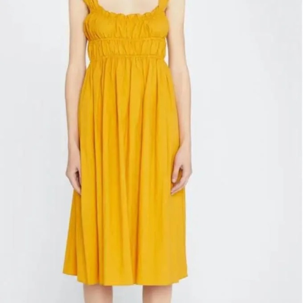 Ciao Lucia Amber Smocked Poplin "Clara" Dress - Size L - With Tags Never Worn